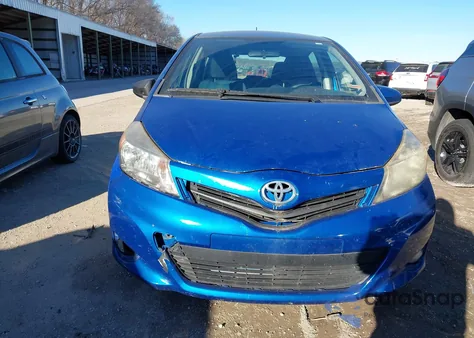 2012 Toyota Yaris Se из США, поврежденный, VIN JTDKTUD37CD511651